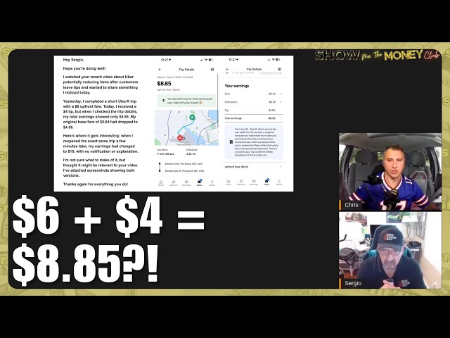 Uber Driver Gets a $4 Tip… So WHY Did His Fare DROP?!