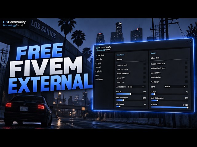 The Best FREE FiveM External - 2026