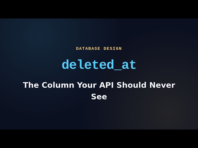 What Are Internal-Only Columns in a Database Model?