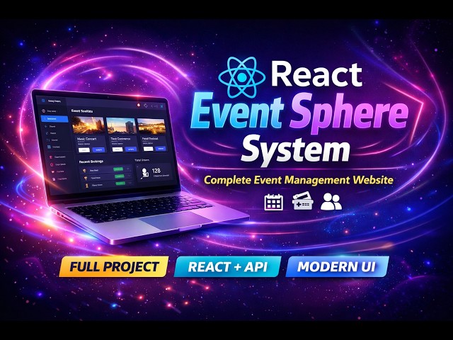 React + MongoDB Event Management Website 🔥 | Complete Project Tutorial