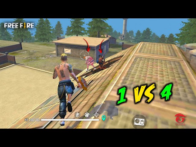 Unbelievable Dragunov Solo vs Squad OverPower Gameplay - Garena Free Fire