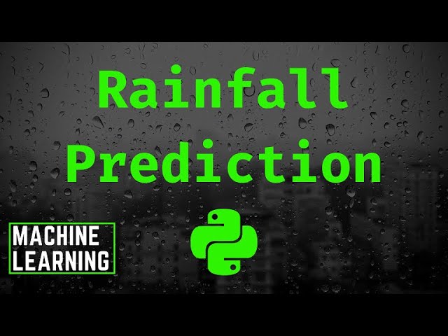 Python ML #03: Rainfall Prediction Using Linear Regression Model