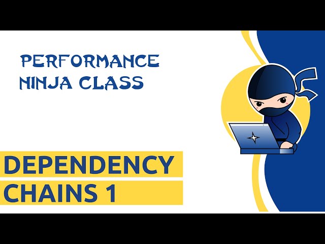Performance Ninja -- Dependency Chains 1