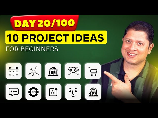 10 Best Project Ideas for Beginners | Start Your Coding Journey Today! 💻