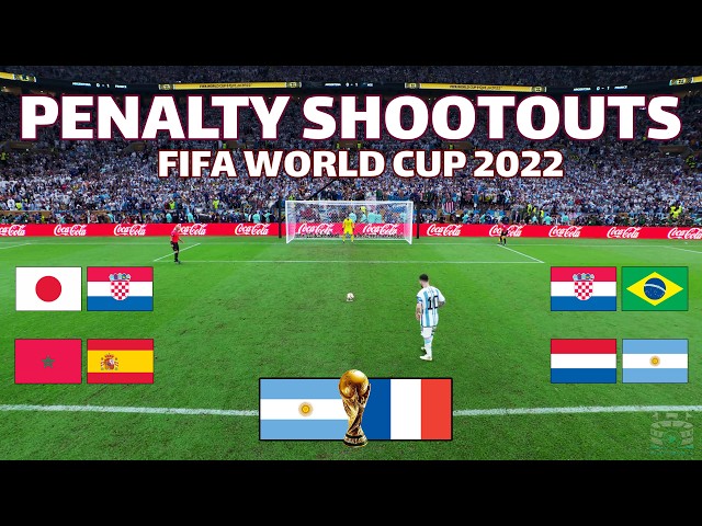 THE EPIC AND DRAMATIC PENALTY SHOOTOUTS OF THE WORLD CUP 2022