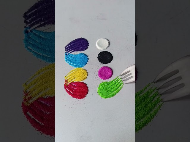 simple Rangoli, satisfying rangoli, Easy rangoli,  ASMR video #asmroli, Tricks and tips,ASMR#rangoli