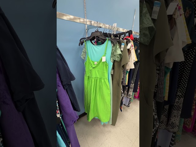 even the half off color of the week was green 🍀 #thriftwithme