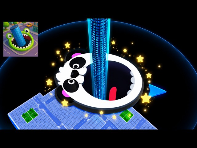 Hole.io - Gameplay Walkthrough Tutorial Hole Evolution New Mobile Game (Android,iOS)