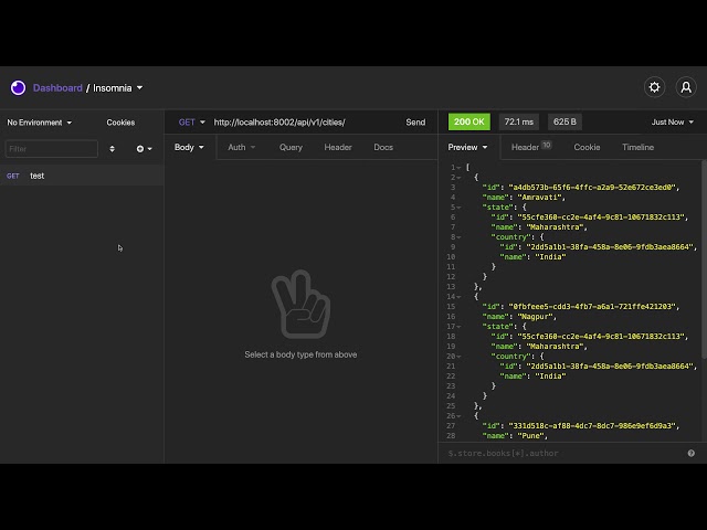Insomnia API Testing