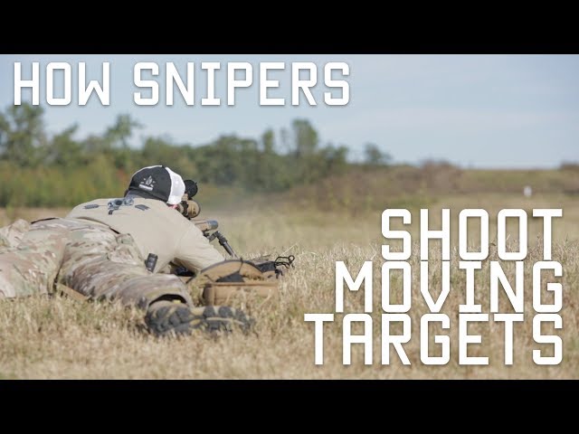 How Snipers Shoot Moving Targets | Tactical Rifleman