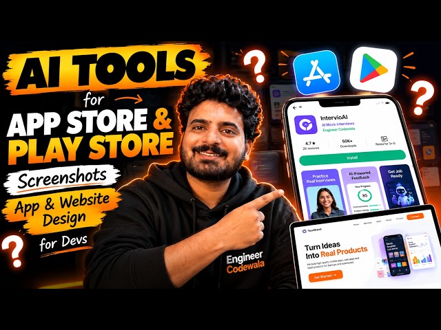 Ai Tools For Appstore & Playstore Screenshots & App & Web Designs | Engineer Codewala