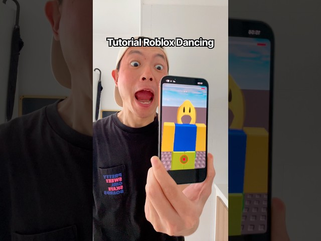 Tutorial Roblox Dancing 😱😎👉 #viral #funny #shorts #fyp #trending