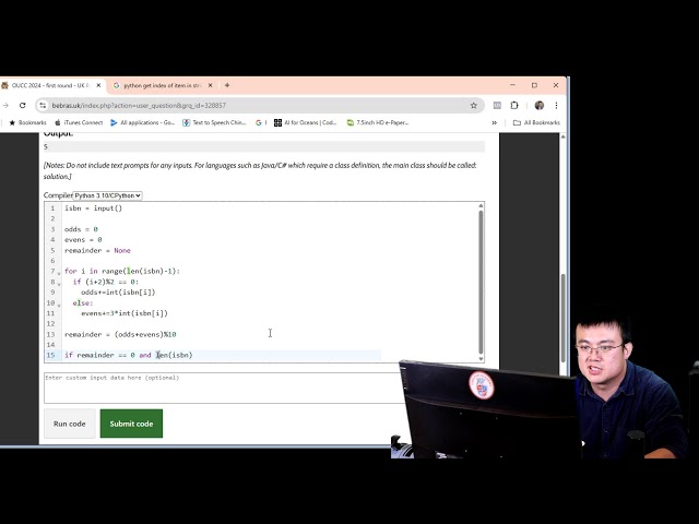 Advanced Python Tutorial AMT Coding Challenge (OUCC). ISBN Checker, Higher Lower