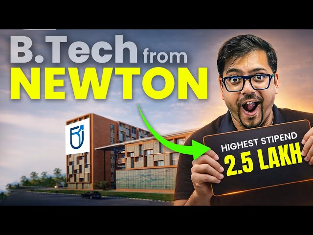 BTech from Newton School of Technology | Computer Science & AI | JEE 2026 | Harsh Sir
