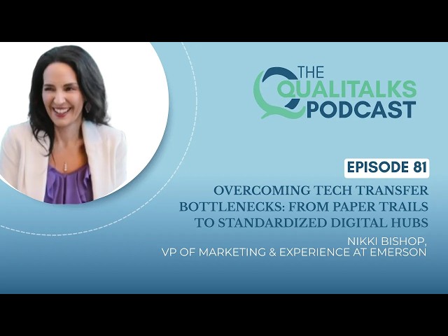 Overcoming Tech Transfer Bottlenecks: From Paper Trails to Standardized Digital Hubs [Nikki Bishop]