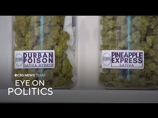 Texas begins enforcing new THC hemp product rules