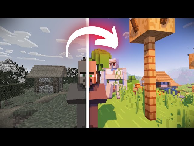 I made minecraft look like the trailer