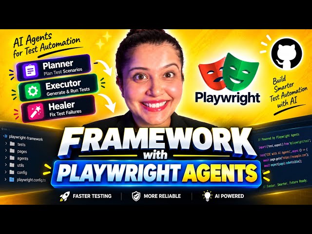 Playwright Automation Framework with Playwright Agents | Playwright with typescript #18