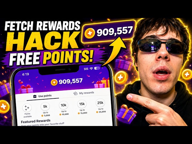 Fetch Rewards Hack 2026 – UNLIMITED Free Points FAST (iOS & Android)