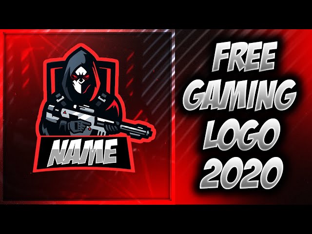 How to make Gaming logo in Photoshop 2020 | Red Logo |  Free