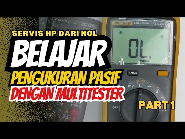 Servis HP dari Nol: Belajar Pengukuran Pasif dengan Multitester Part 1