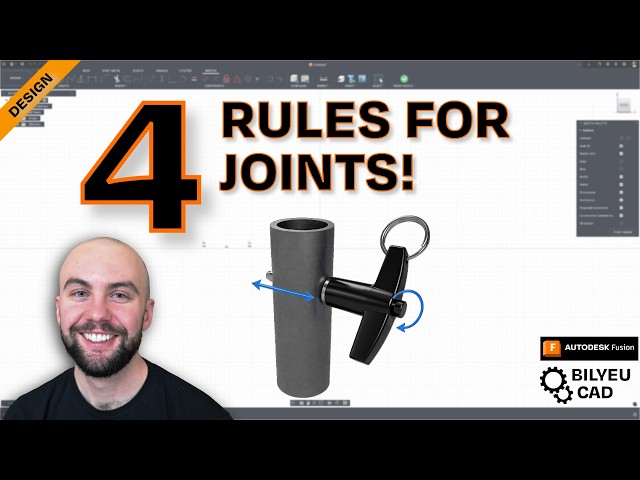 Fusion 360 Joints: 4 Basic Rules Everyone Gets Wrong