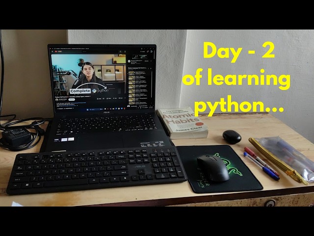 Day-2 of learning Python.