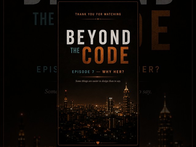 BEYOND THE CODE — EPISODE 7 | WHY HER?