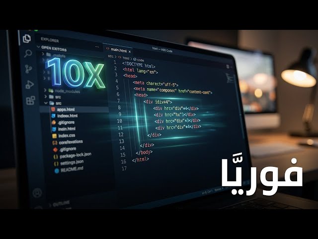 خدعة واحدة في VS Code ستجعل كودك أسرع بـ 10 مرات!