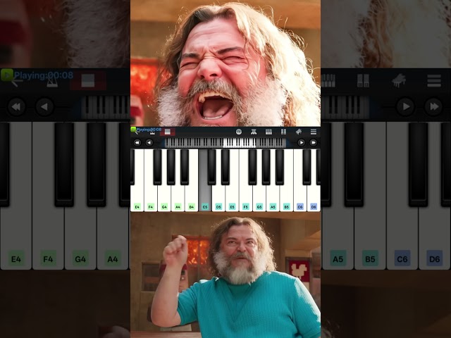 Steve's Lava Chicken | Easy Piano Tutorial