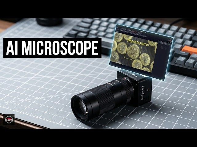 Can AI Actually Identify Pollen? Building a DIY AI Microscope!