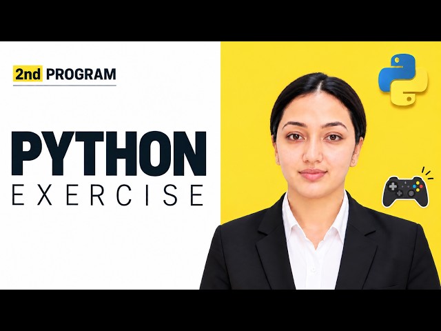 Number Guessing Game in Python | 2nd Python Exercise for Beginners