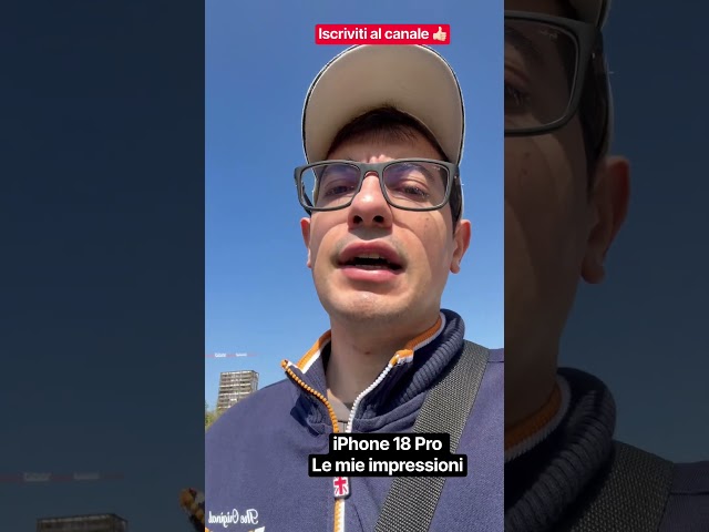 iPhone 18 Pro my impressions #trending #iphone18pro #viral #trend #youtube #apple #technology