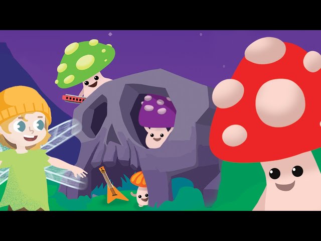 MUSHROOM HiDE N SEEK THE MOViE! Niko & new Fairy Forest Friends make music in Adleys Playspace!!