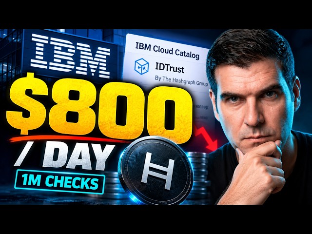 IBM Partners With Hedera' - Read The Name On The Contract