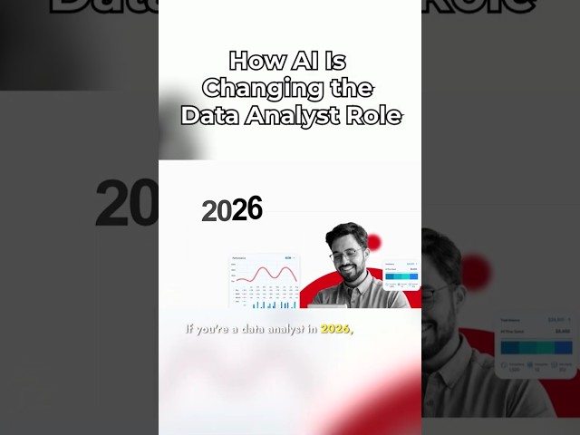 🚨 AI is changing Data Analytics faster than ever!