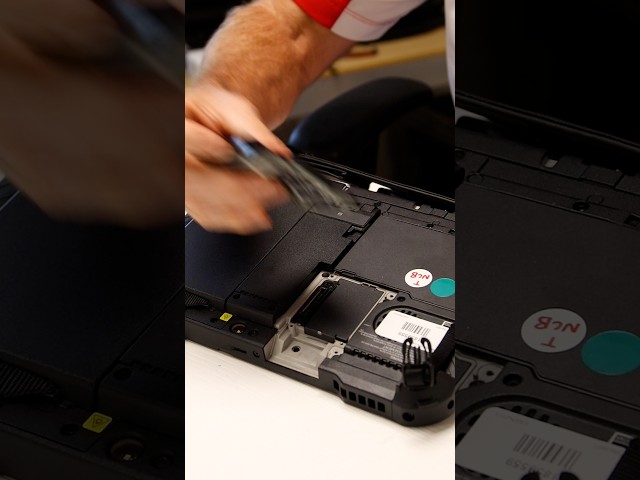 Toughbook FZ-G2 Barcode Reader (xPAK Install) #bjcs #ytshorts #shorts