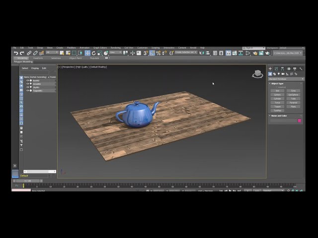3ds Max 2020 - Texturing Basics: Part 01