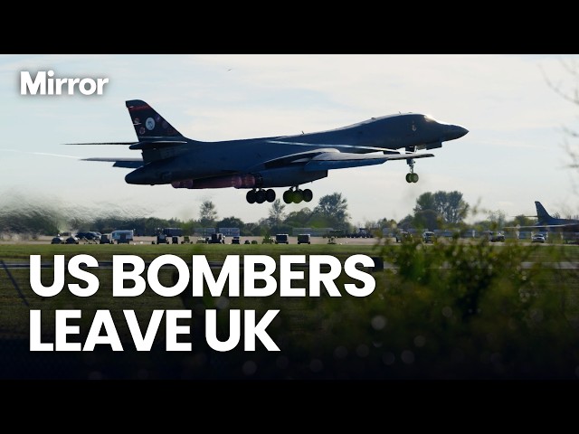 US withdraws ALL BOMBERS from RAF Fairford after suspected terror plot