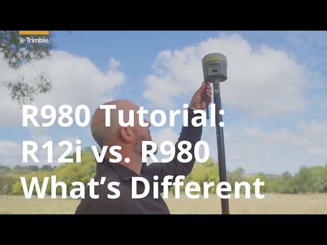 Trimble R980 | Tutorial | R12i vs. R980 | What's different