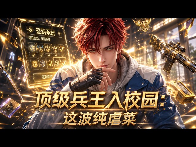 MultiSub🔥熱播全集《顶级兵王入校园：这波纯虐菜》| 顾临风觉醒系统，必须退伍进大学，没想到军训教官全是他带出来的兵 | #anime #donghua #動漫 #漫剧 #ai动漫