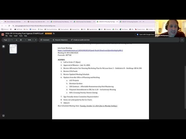 Housing Trust 20260914 Meeting Recording
