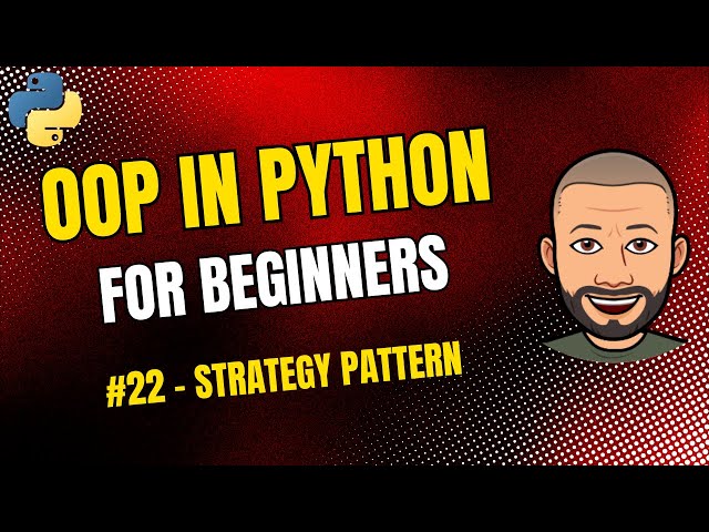 OOP in Python for Beginners — #22 Strategy Pattern — Swapping Behaviors Dynamically