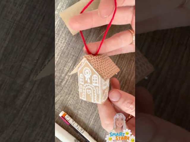 Easy Cardboard House Craft for Kids!