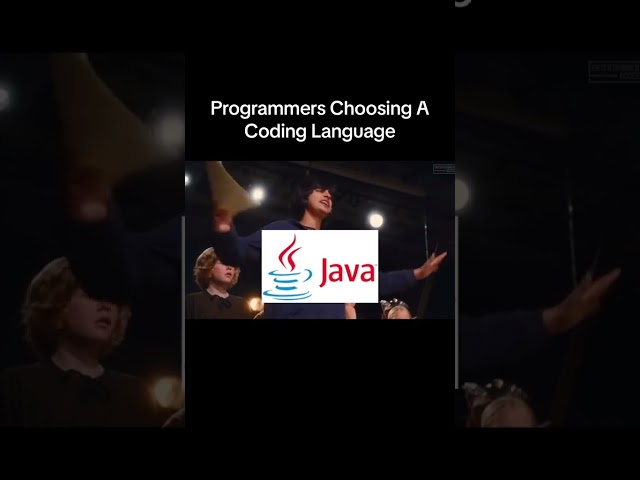 🔥 When You’re Choosing the Best Coding Language for You 😅💻 #coding #programming #shorts