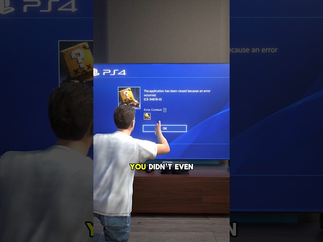 This Message Could Crash Your PS4