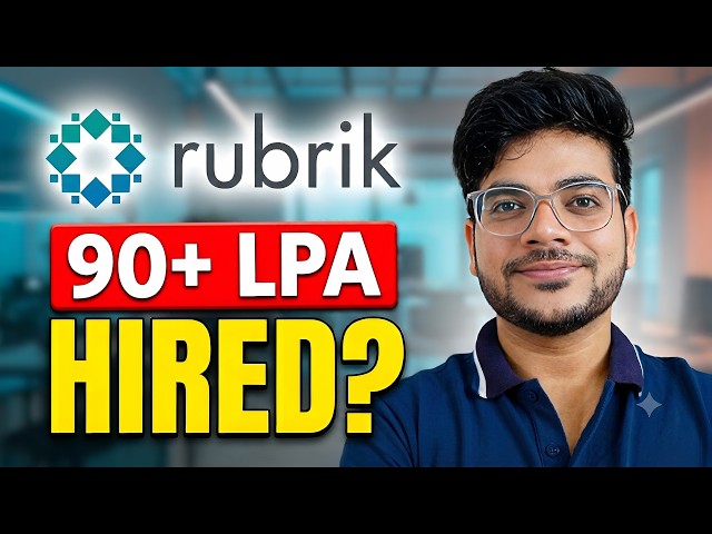 MY Rubrik Interview Experience 2026 😱 | 6 Rounds?, Tough Questions & Final Result