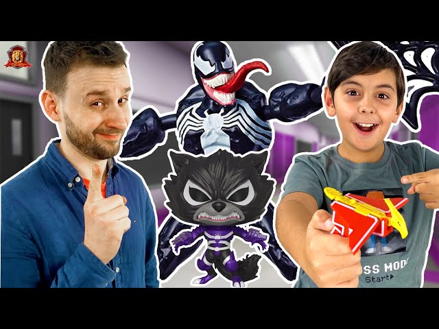 ВЕНОМ, MYSTERY MINIS МСТИТЕЛИ И ЕНОТ РАКЕТА ОТ FUNKO! РАСПАКОВКА В СУПЕР ШКОЛЕ С МАКСОМ И ЯРИКОМ!