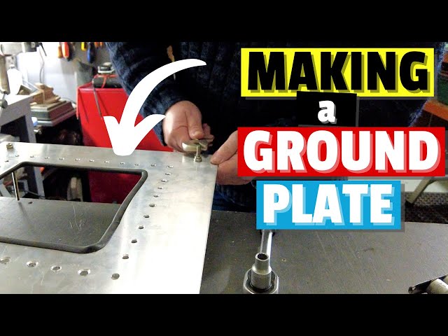 Tilt-Over Vertical Antenna Ground Plate