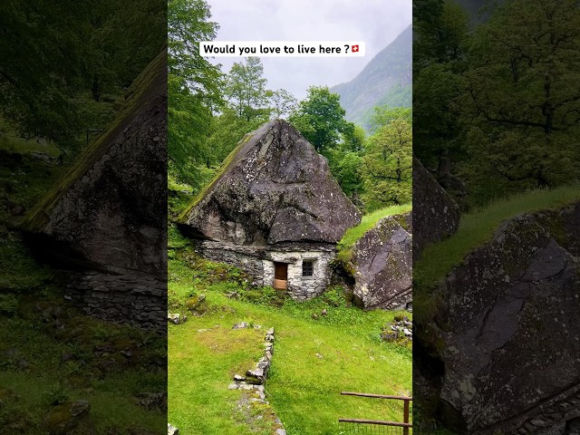The most beautiful Swiss villages #switzerland #swissbeauty #beautifulvillage #foroglio #nature